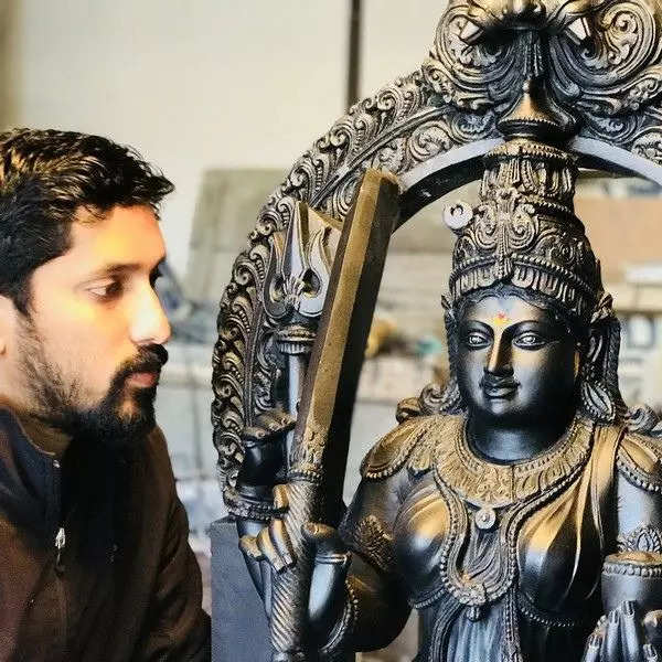 Mysuru Based Sculptor Arun Yogiraj S Ram Lalla Idol Selected For My