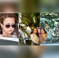 Pamela Chopra Funeral Pics पामेला चोपड़ा को अंतिम विदाई देने पहुंचे