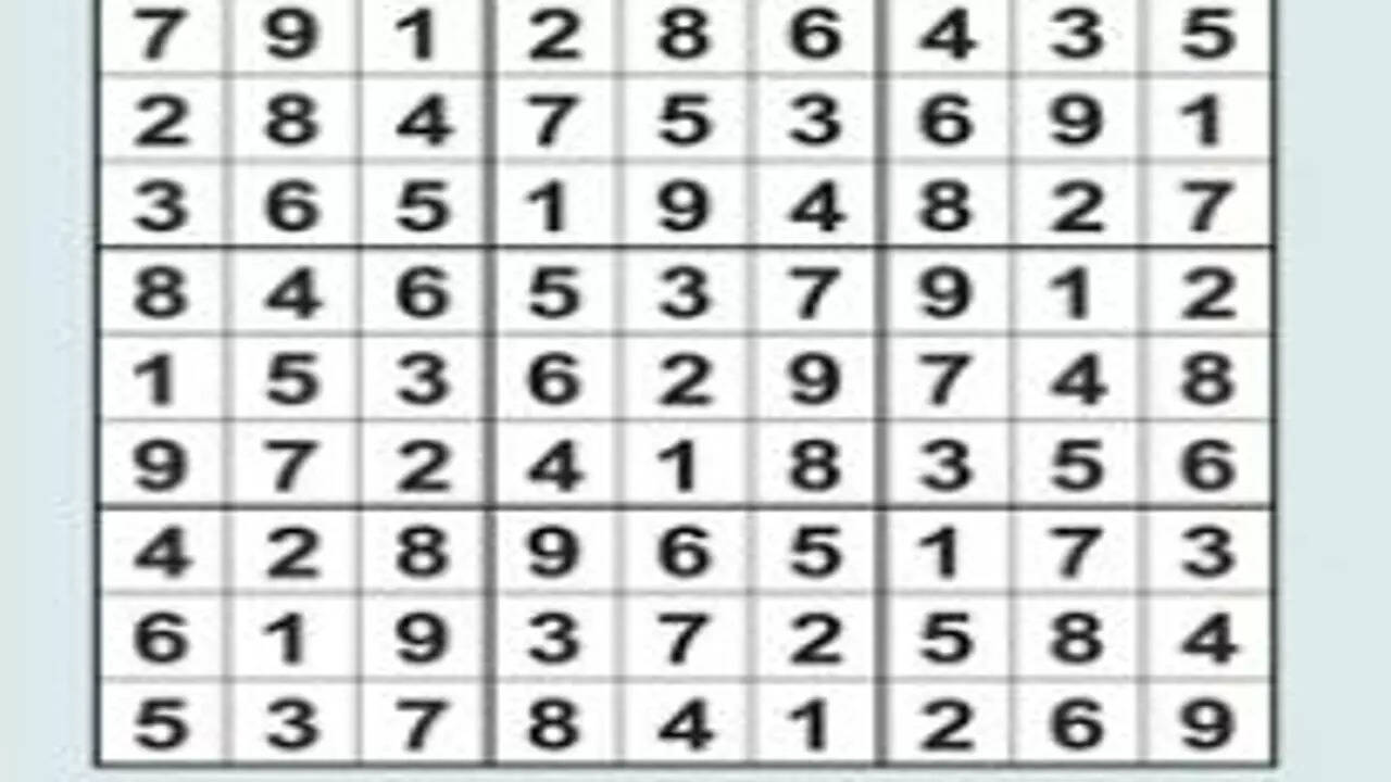 Play Free Sudoku Game Puzzle Online with Solution and Answer in Hindi