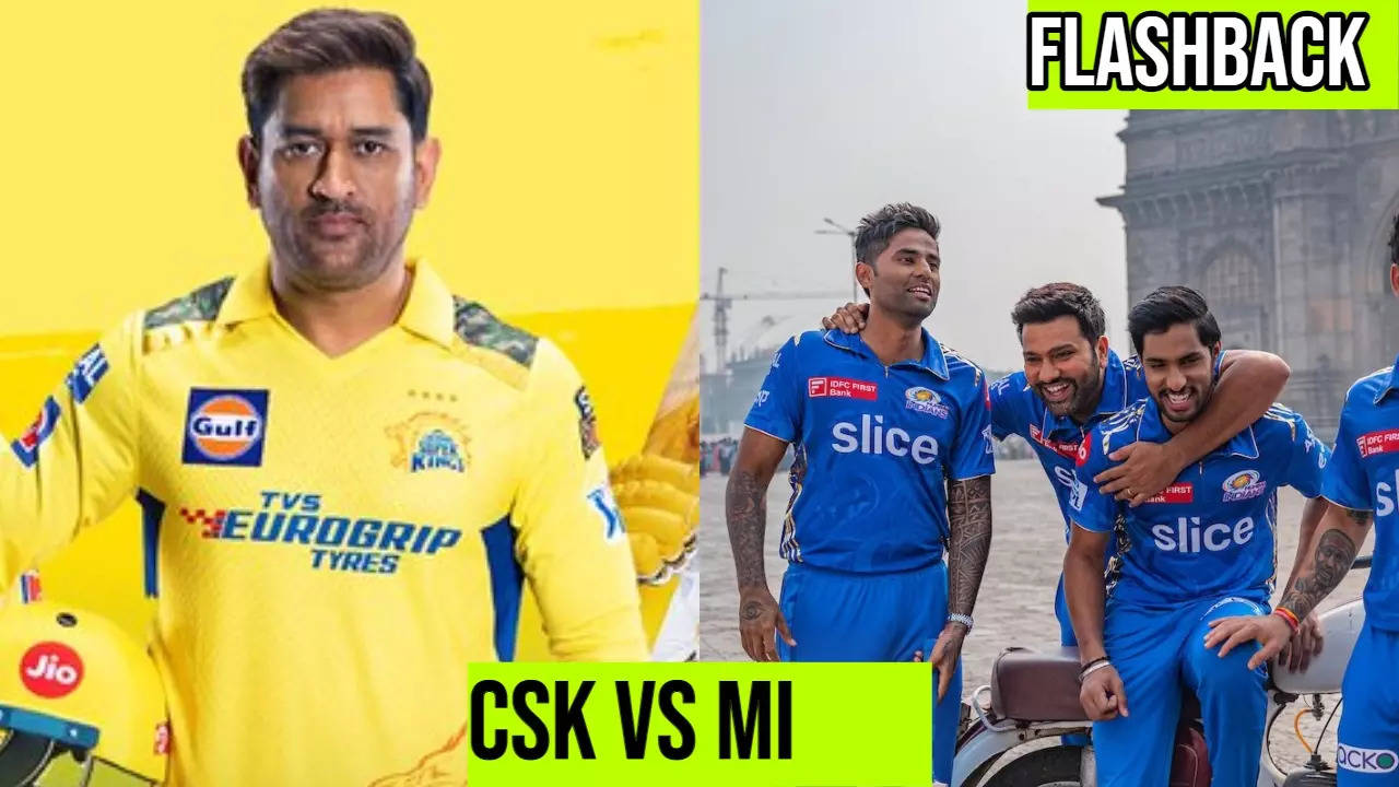 CSK VS MI flashback