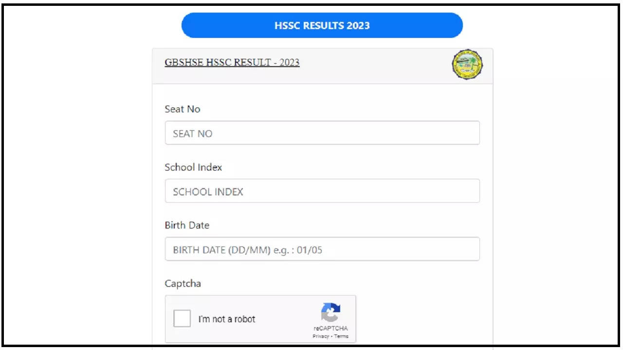 Goa Board Exam Result 2023 Declared