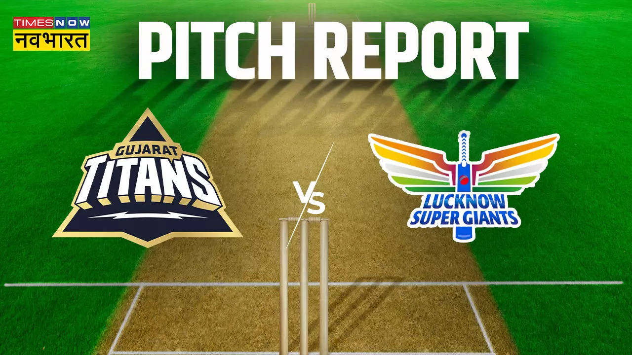 GT vs LSG Pitch Report