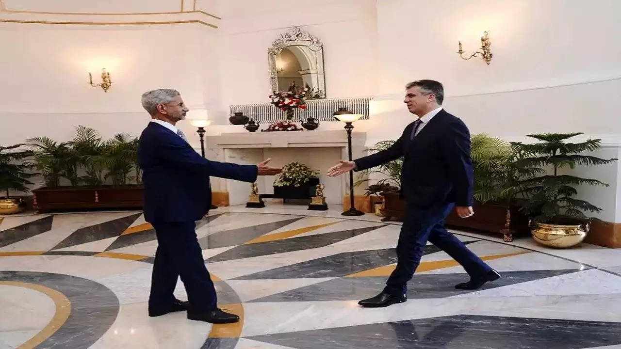 Eli Cohen Meets S Jaishankar