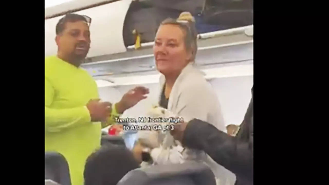 Frontier Airlines Flight Viral Video