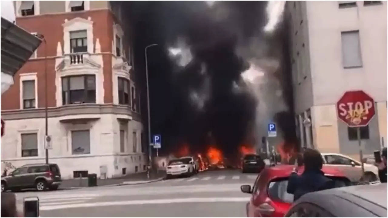 Blast in Milan