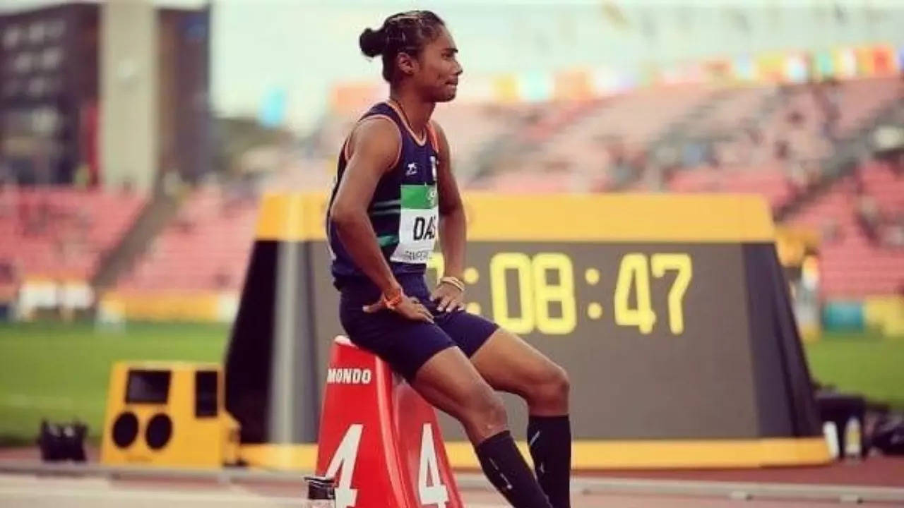 hima das, Federation Cup Senior Athletics Championships 2023, sports news