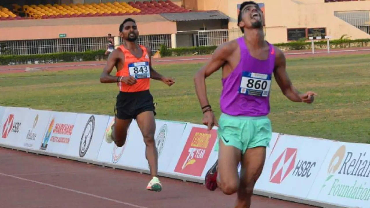 Gulveer Singh wins gold in 10000 meter race