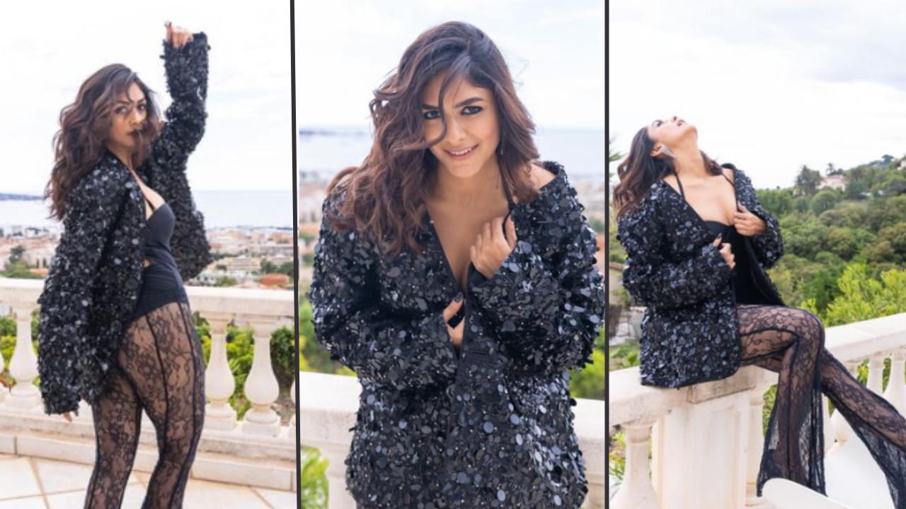 Mrunal Thakur at cannes 2023