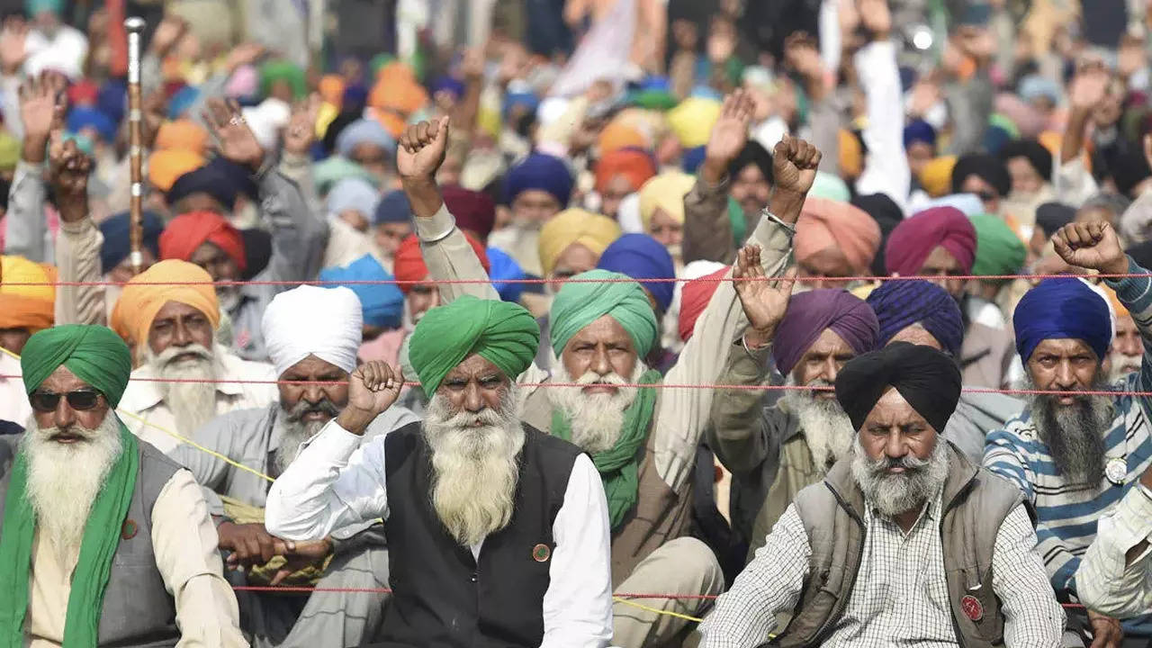 Punjab Kisan Protest, Farmers Protest in Punjab, Compensation for acquired lands