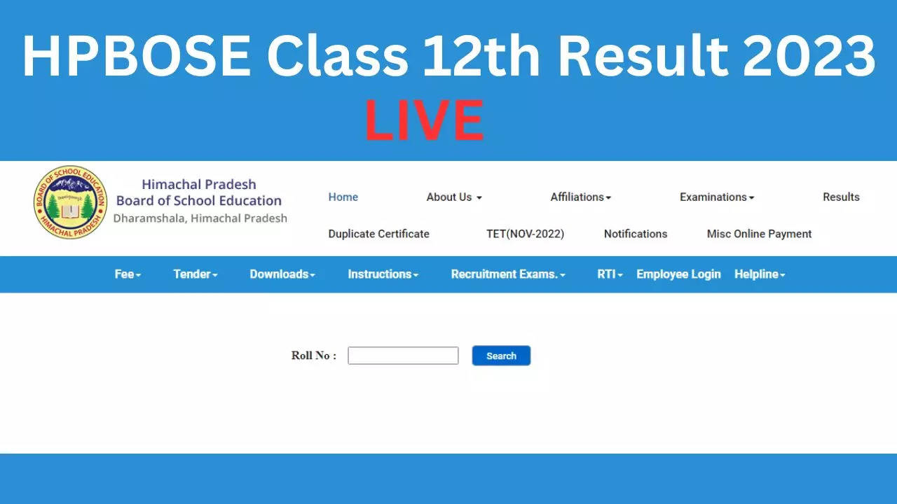 HPBOSE HP Board 12th Result 2023: घोषित हुआ हिमाचल बोर्ड 12वीं रिजल्ट, hpbose.org से डाउनलोड करें मार्कशीट