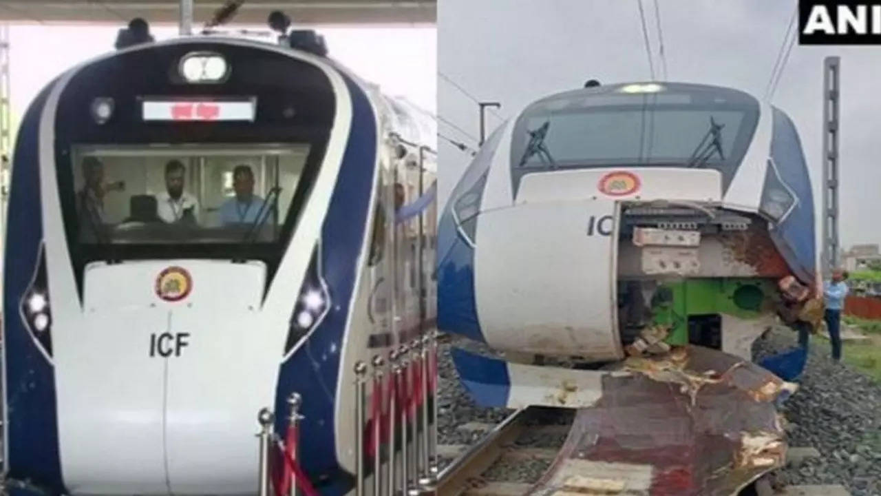 vande bharat express accident, vande bharat express accident in dausa