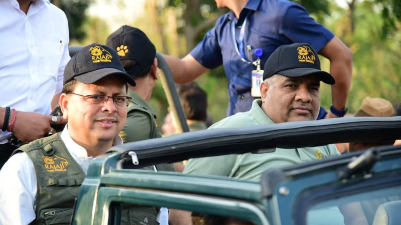 ​CM Pushkar Singh Dhami, Uttarakhand Park, Rajaji Tiger Reserve