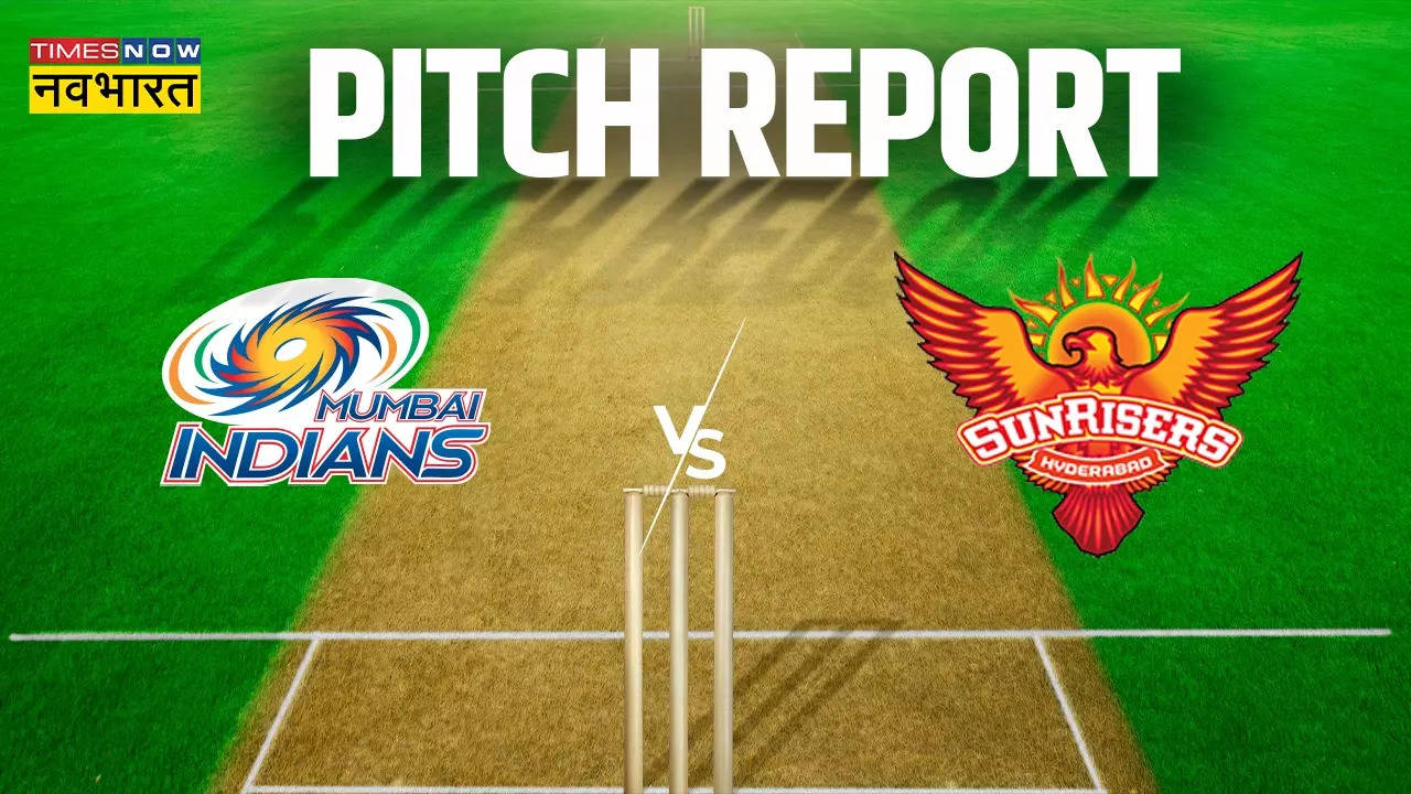 MI vs SRH Pitch Reports