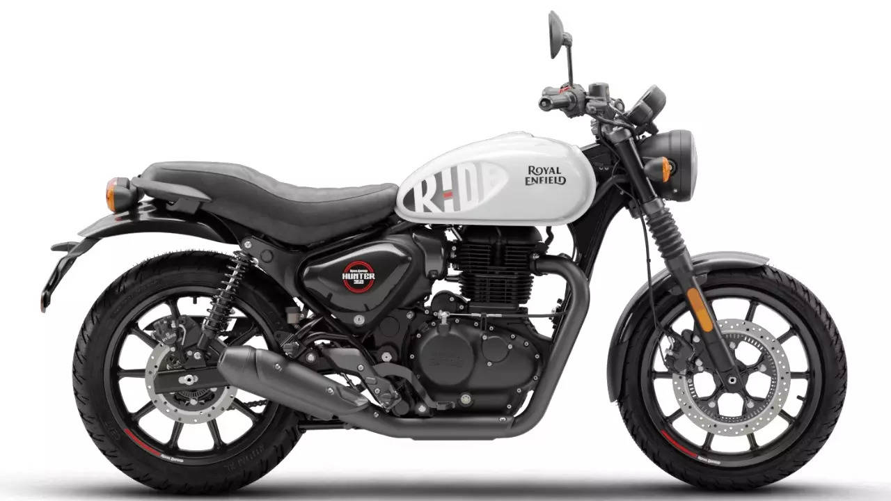 Royal Enfield Hunter 350 With OBD2 Compliant E20 Fuel Ready Engine