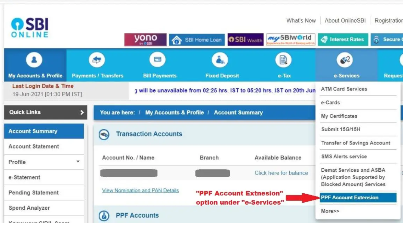 Open Online Ppf Account In Sbi Bank Know Whole Process Sbi में घर बैठे खोलें ऑनलाइन Ppf अकाउंट 9699