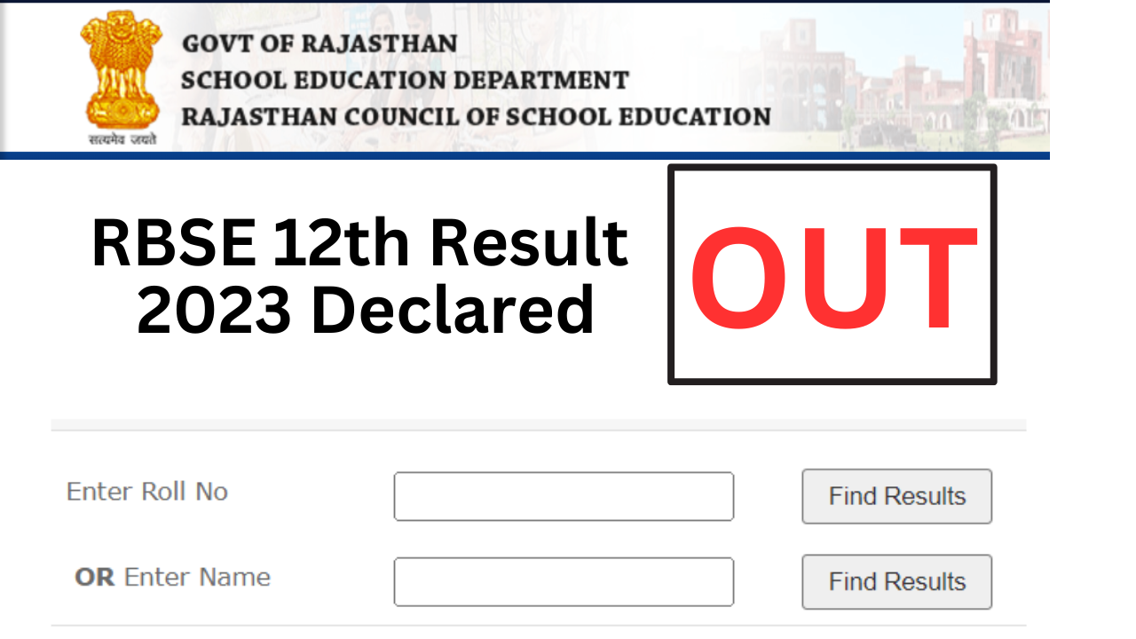 rajasthan board  2023 Direct Link Activated