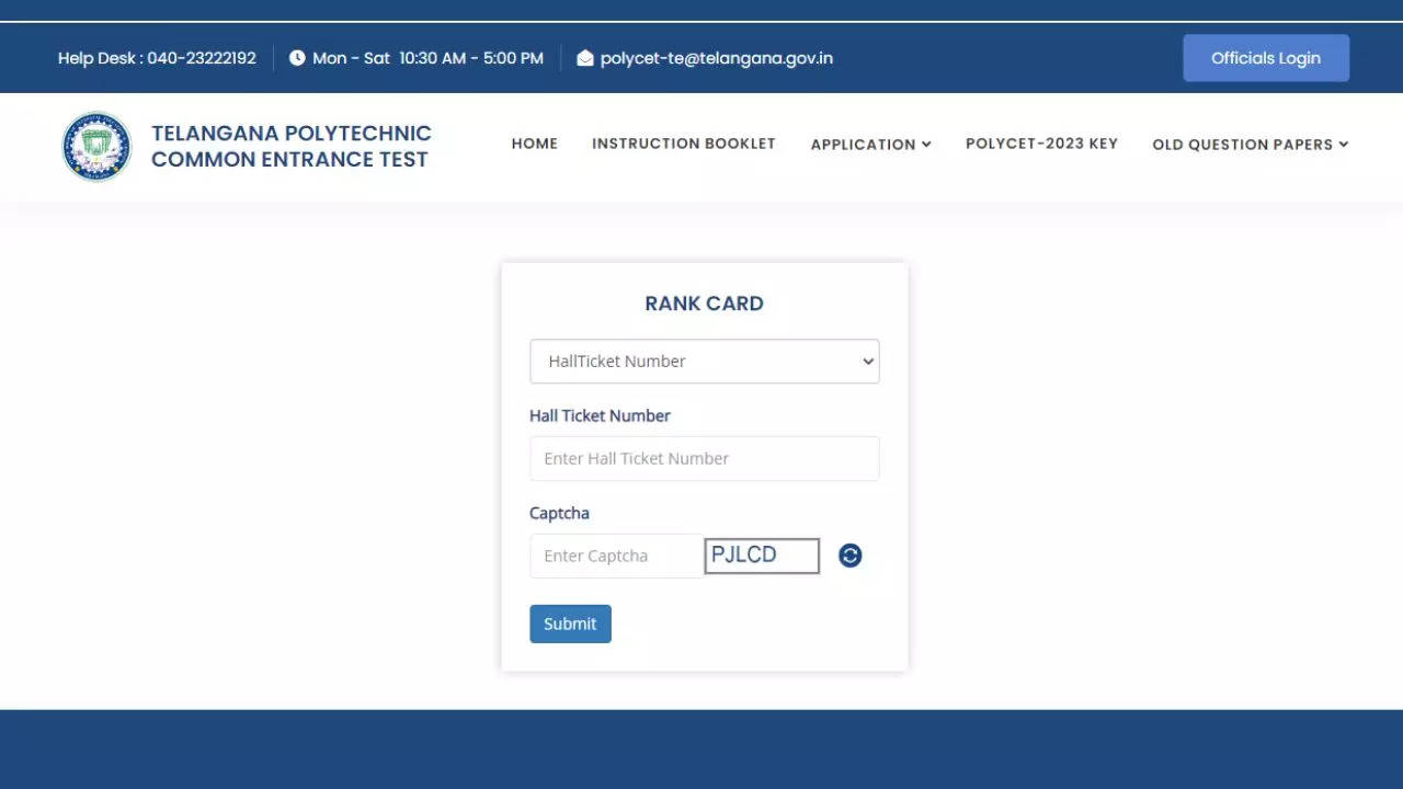 TS Polycet Result 2023 Declared