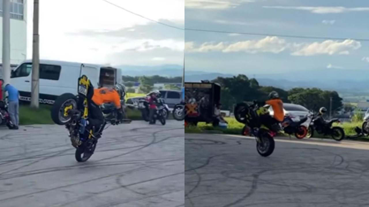 Bike Stunt Viral Video