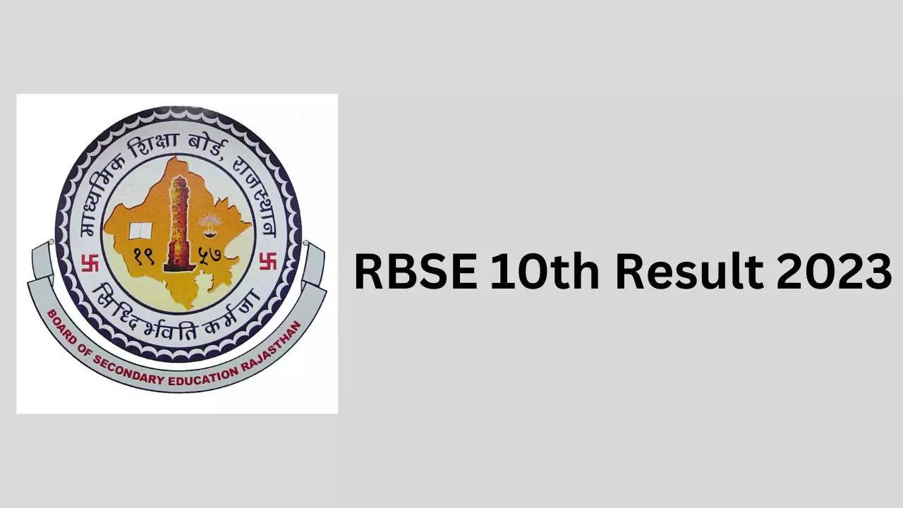 RBSE 10th Result, RBSE 10th Result 2023, Rajasthan Board Result