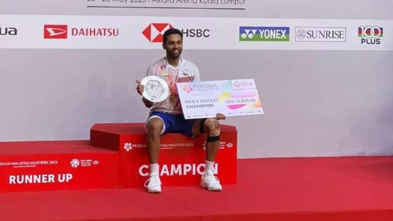 HS Prannoy wins Malaysia Masters title