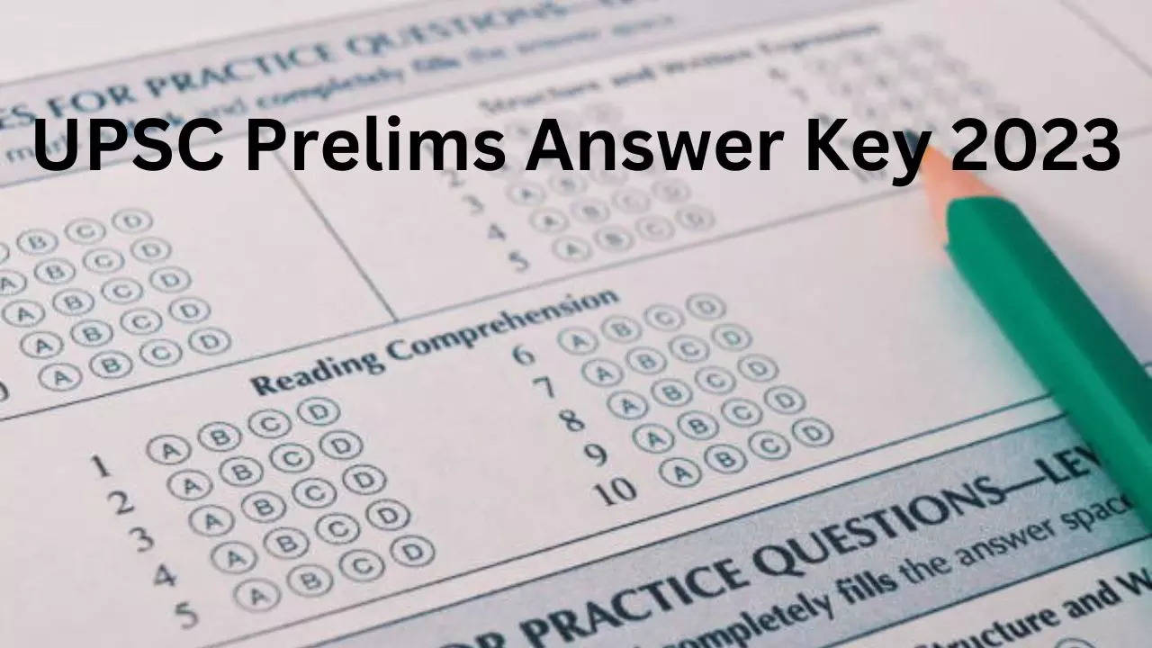 UPSC Prelims Answer Key 2023 For all sets by ExpertsUPSC Prelims