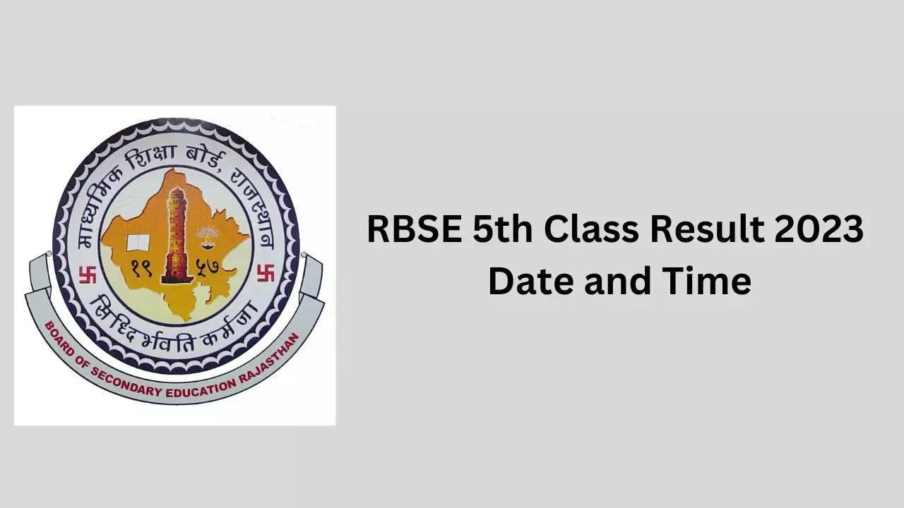 RBSE 5th Class Result, ​RBSE 5th Class Result 2023, RBSE Result