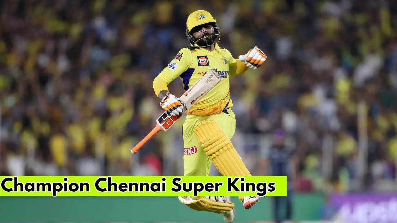 Chennai Super Kings fifth time champions.