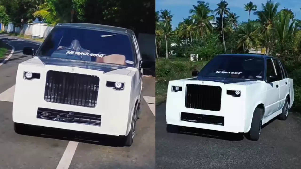 Maruti 800 Converted Into Rolls Royce