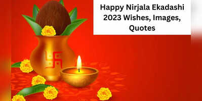 Happy Nirjala Ekadashi 2023 Wishes Images Status