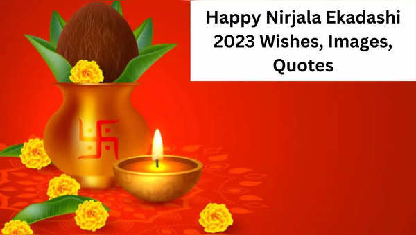 Happy Nirjala Ekadashi 2023 Wishes, Images, Quotes