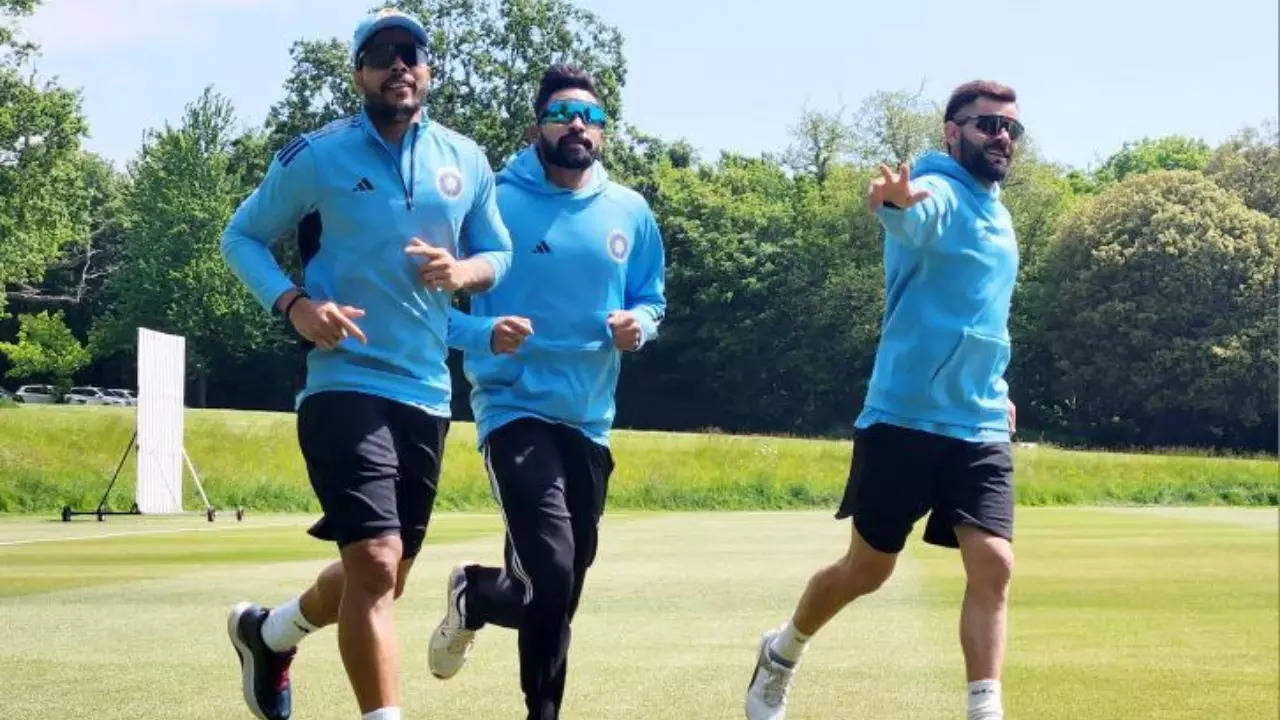 Team India training