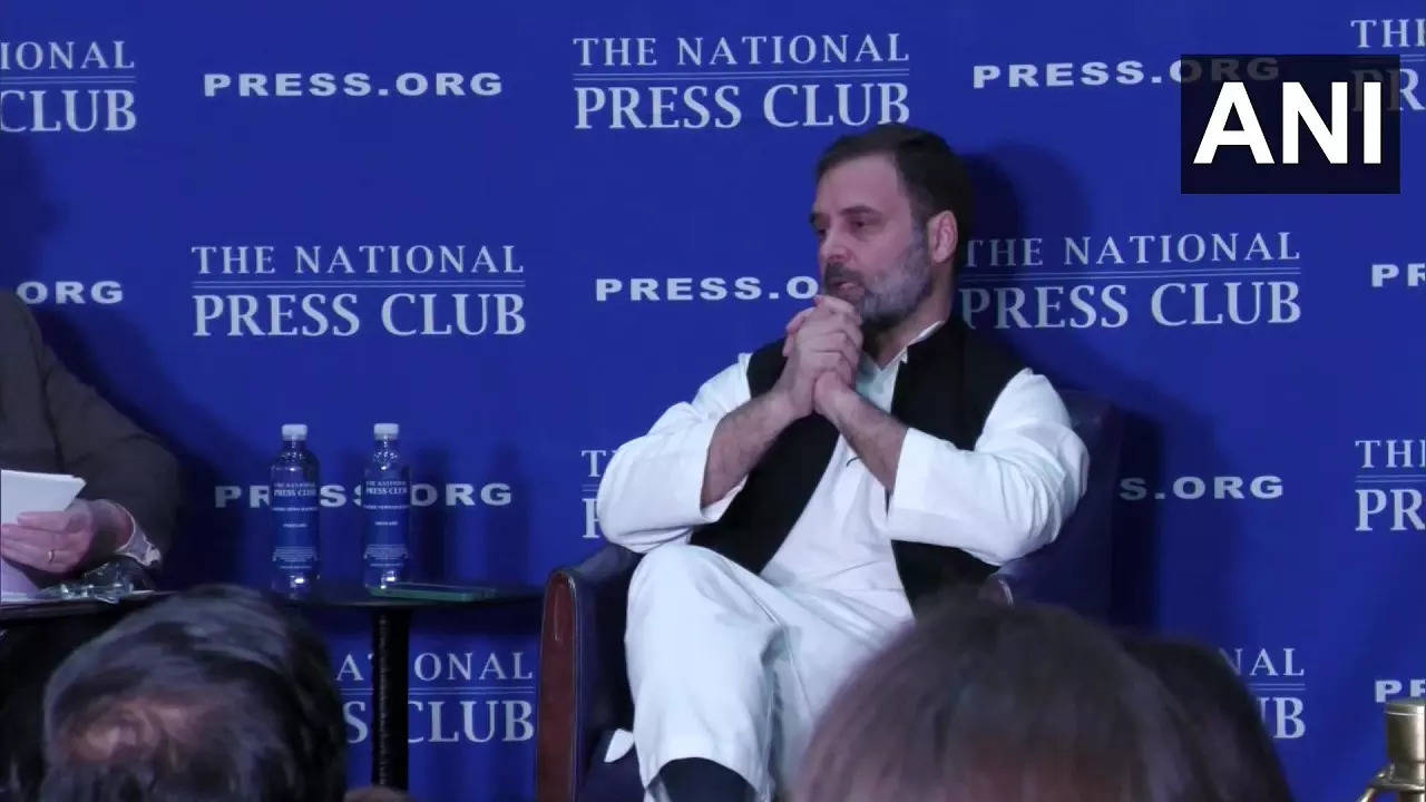 Rahul Gandhi in USA