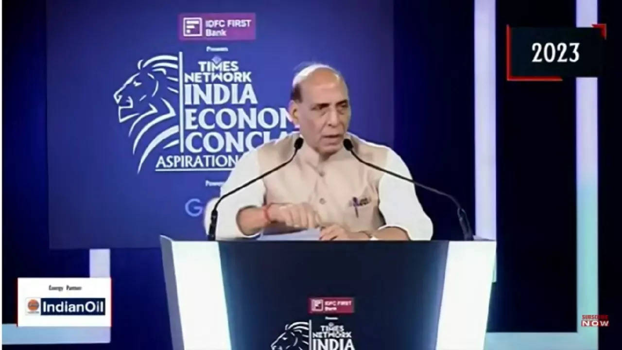 Rajnath Singh at IEC 2023