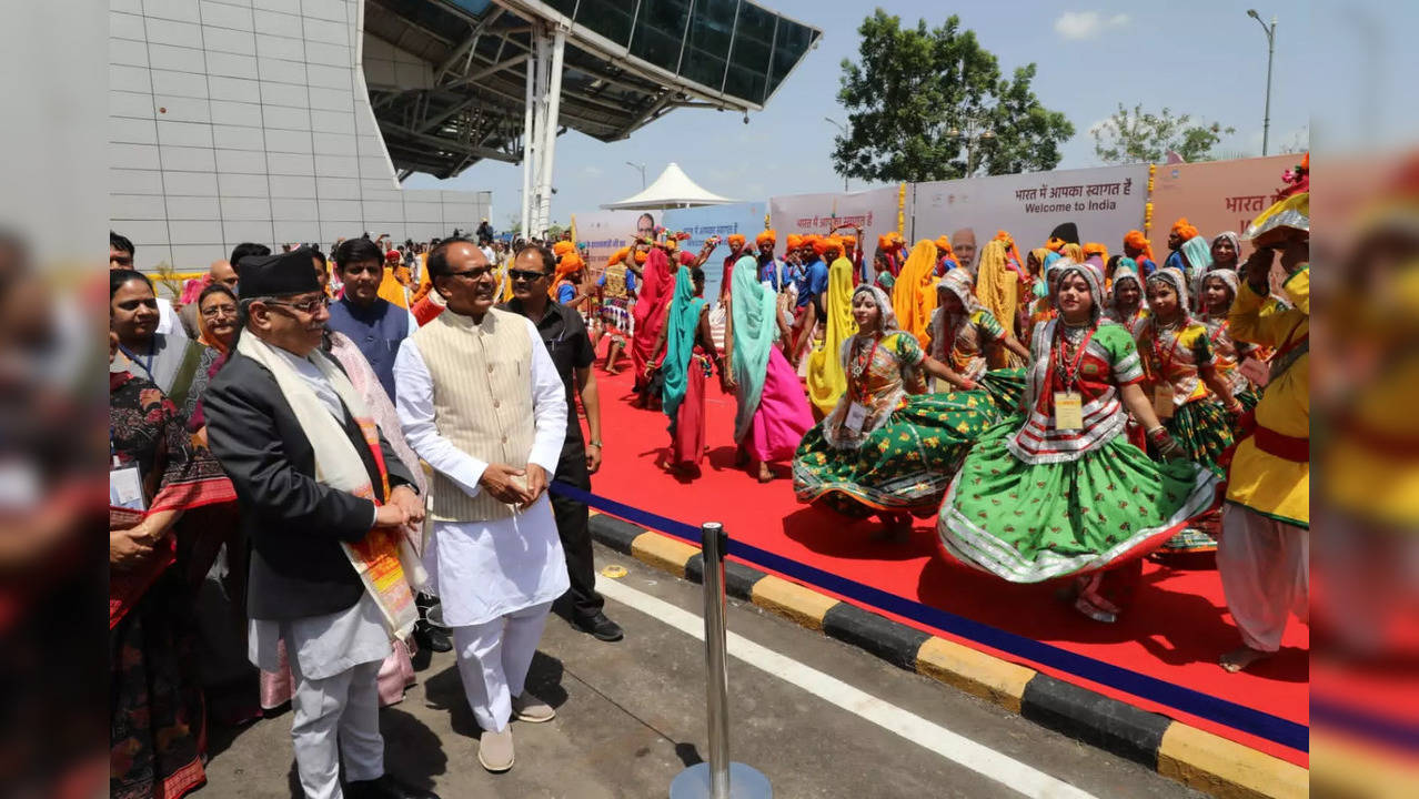 ​CM Shivraj Singh Chouhan, Nepal PM Indore Visit, Madhya Pradesh news in hindi