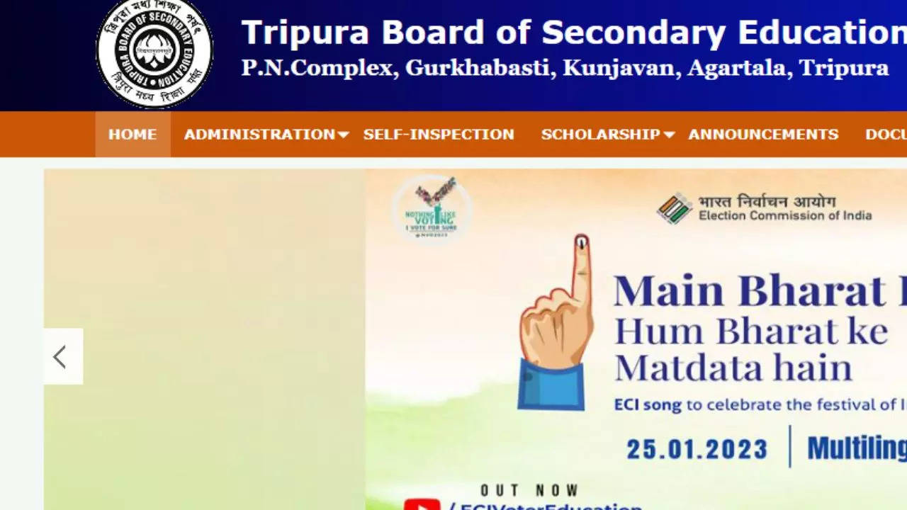 TBSE Tripura Board 10th 12th Result 2023: Released On 5 June 2023 At ...