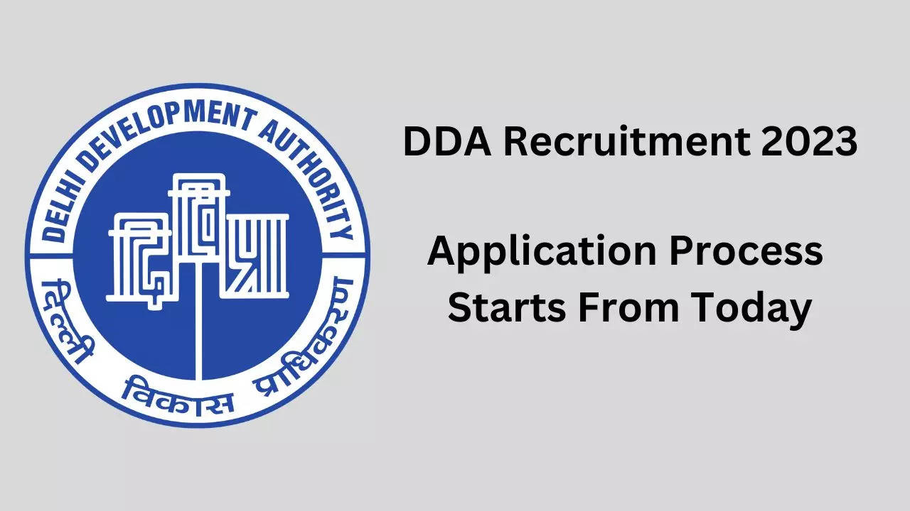 DDA Recruitment 2023, DDA Recruitment, DDA