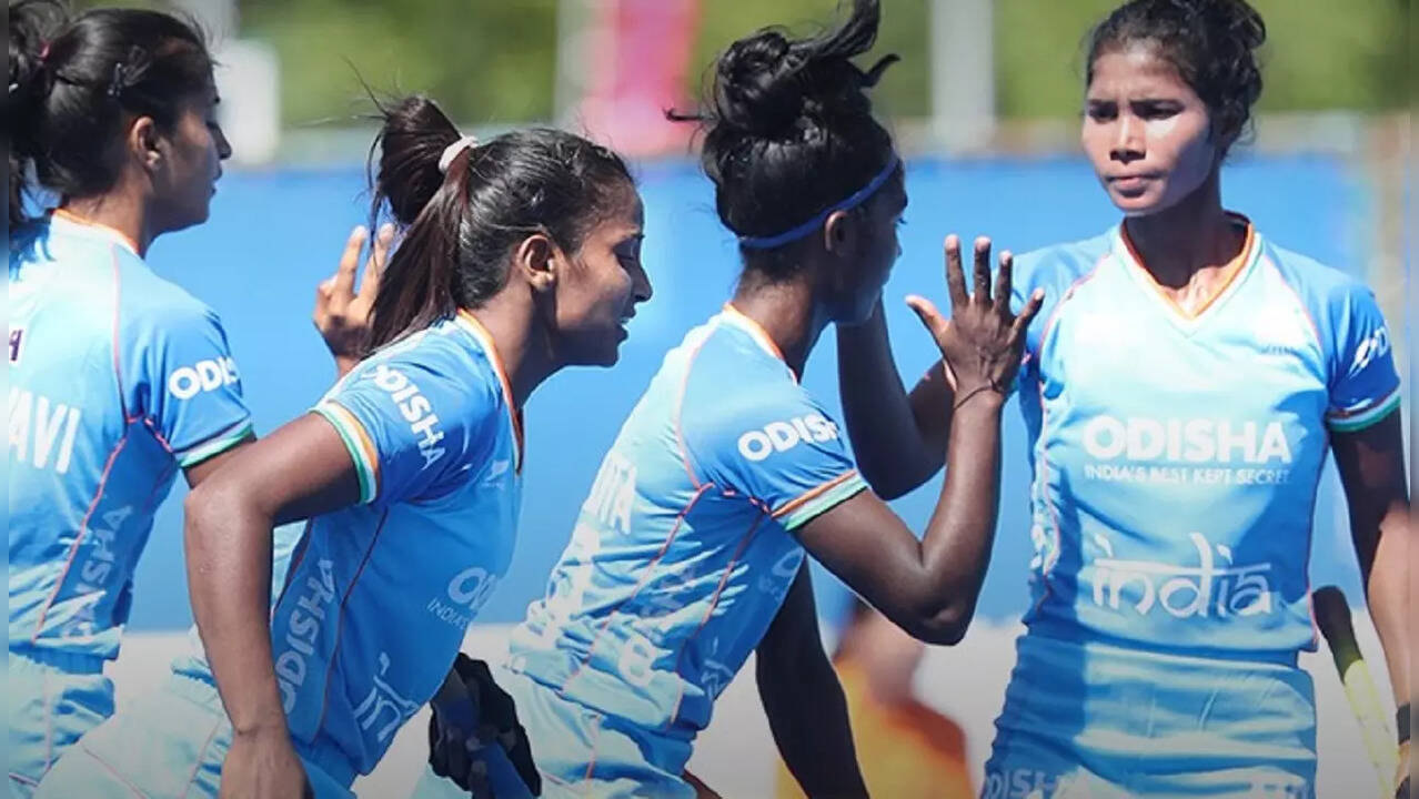 India beat Uzbekistan 22 goals to nil in Junior Women Asia Cup Hockey tournament