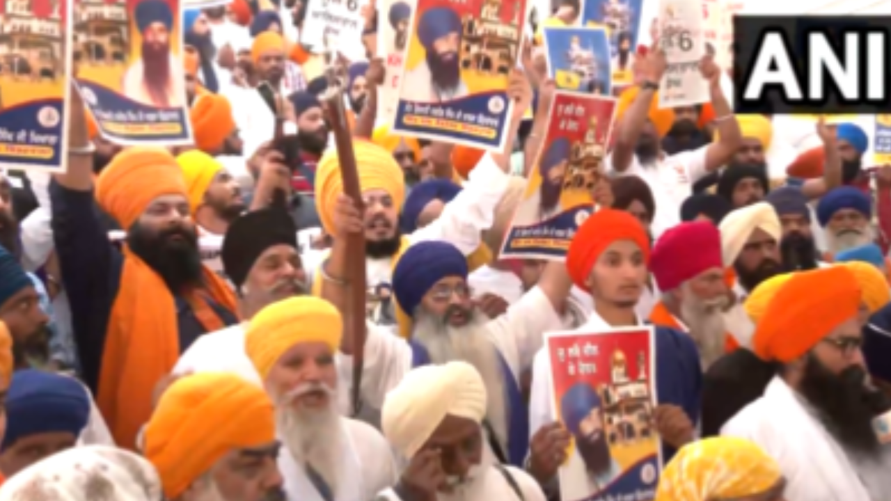 ​Operation Blue Star Anniversary, Golden Temple Amritsar, Khalistan Protest