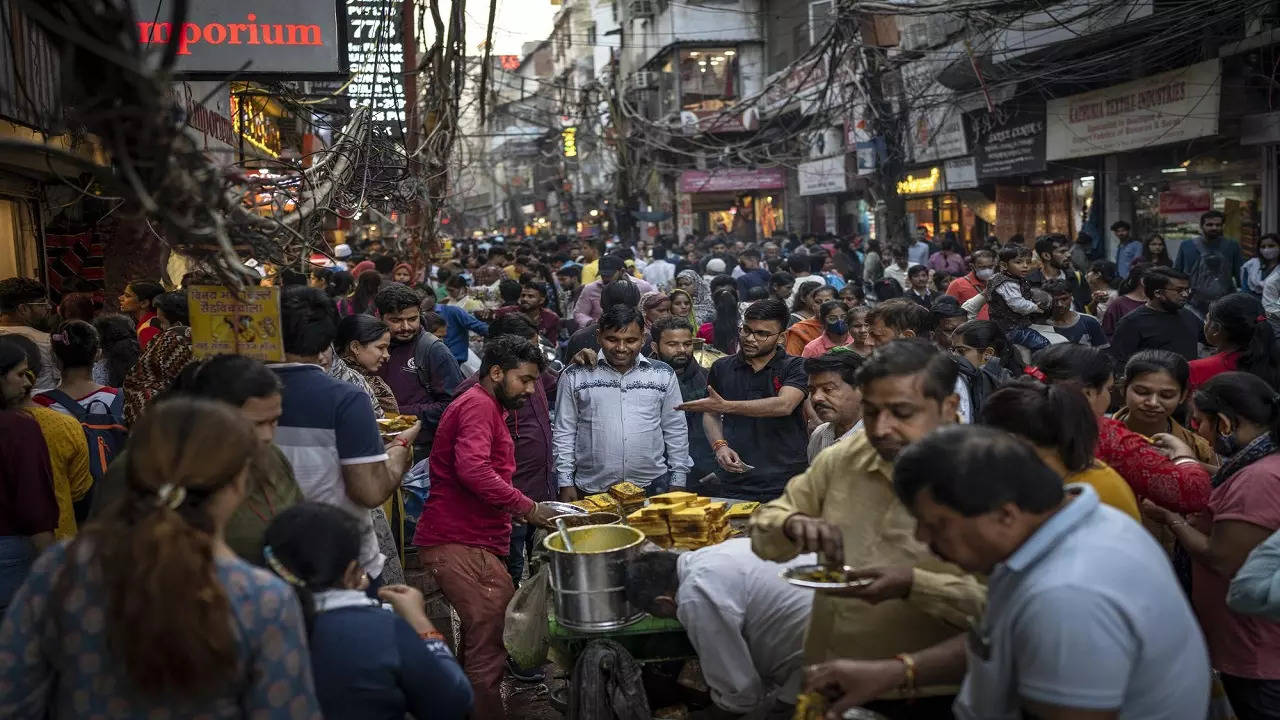 Population, World, India, China