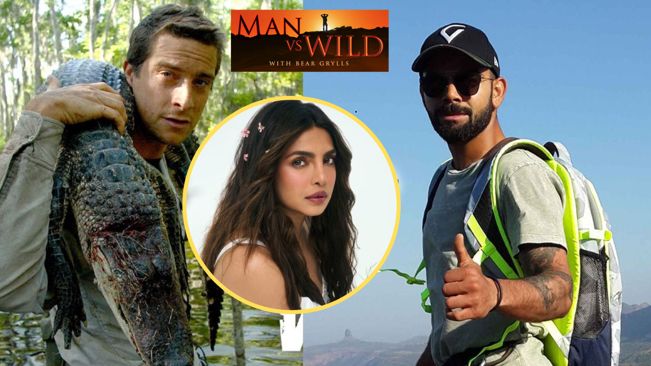 virat kohli and priyanka chopra in man vs wild