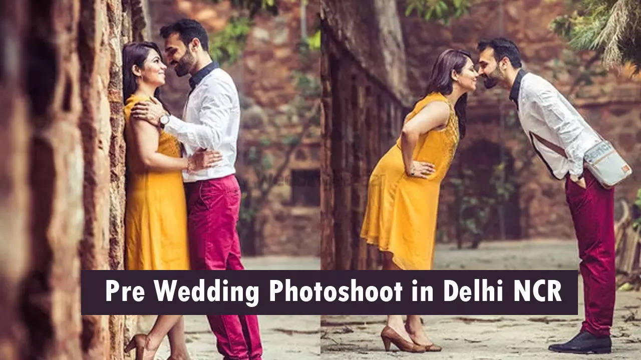 Pre Wedding Photoshoot Location in Delhi NCR​ (Credit: WeddingBazaar))