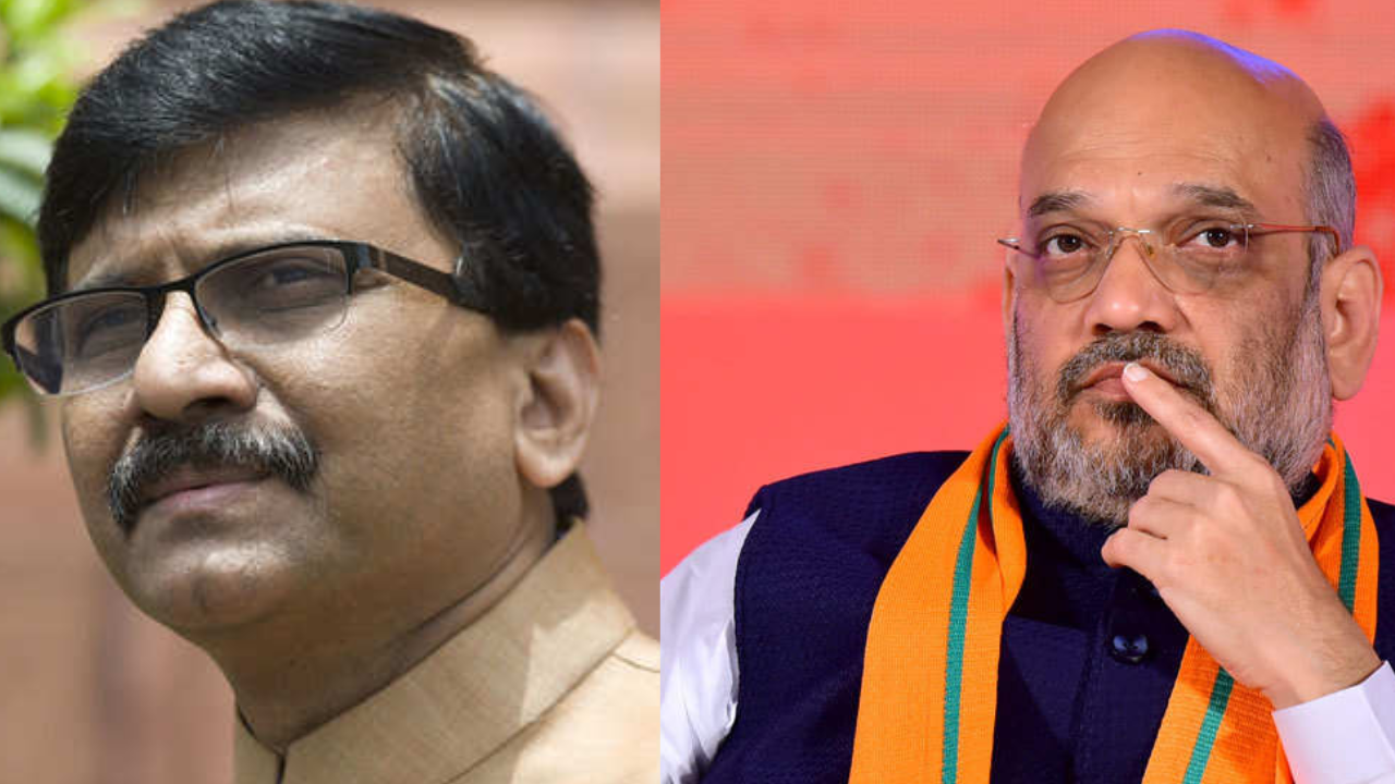 ​Amit Shah in Maharashtra, Sanjay Raut, Uddhav Tahckeray