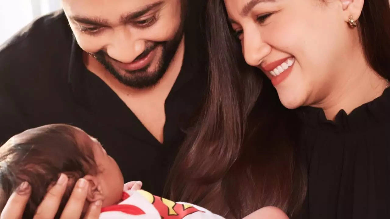 Gauahar Khan Son First Pic