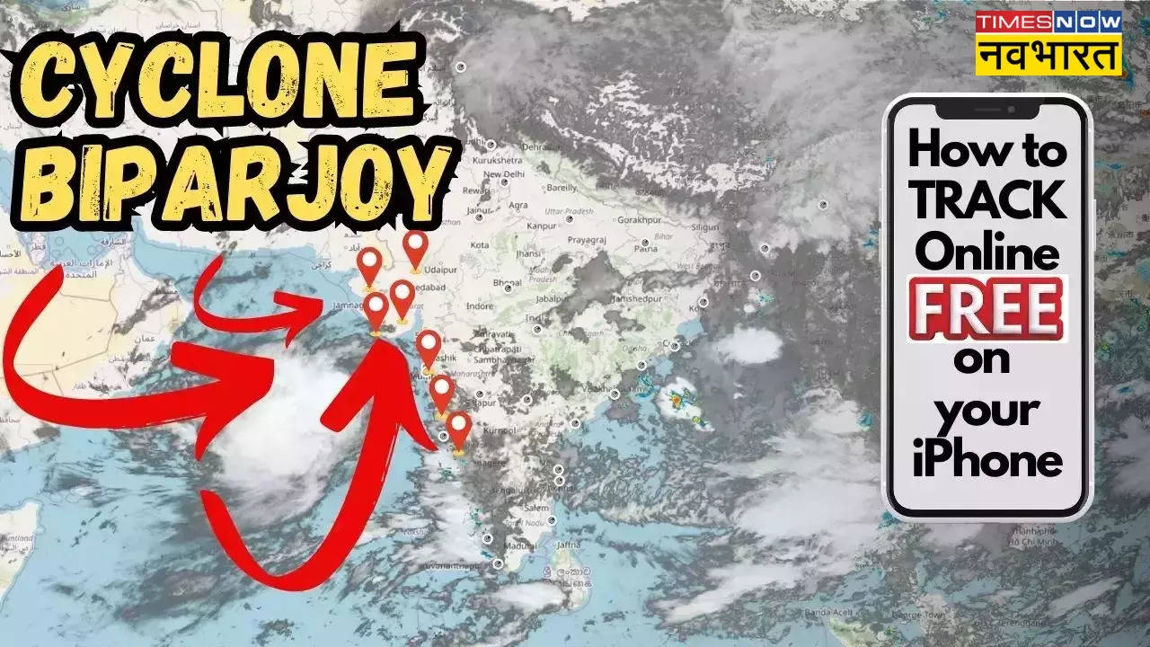 Cyclone Biparjoy Tracker Live