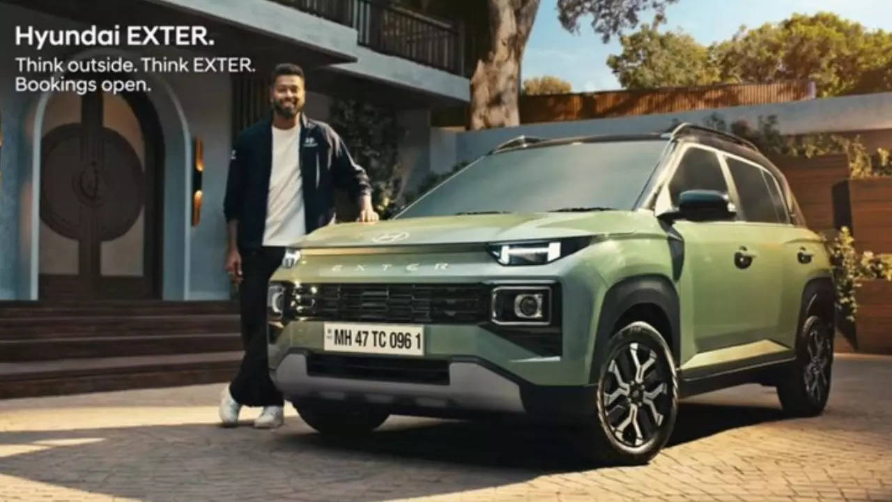 Hardik Pandya Is Brand Ambassador Of Hyundai Exter