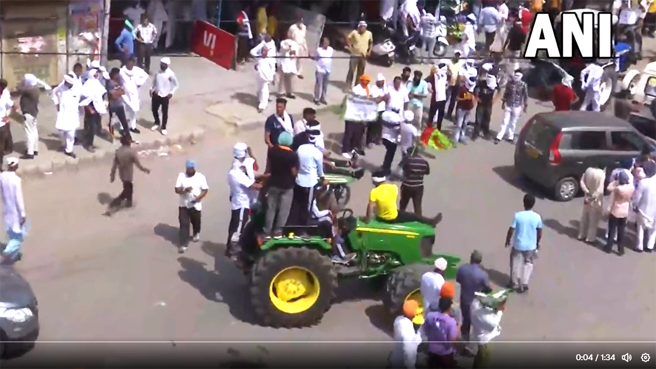 Chandigarh Farmers Protest