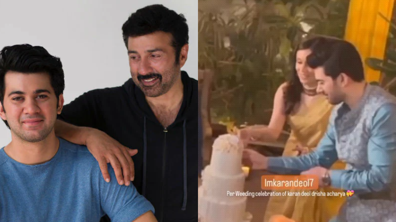 Karan Deol Roka Ceremony: करण देओल ने होने वाली दुल्हनिया दिशा संग काटा केक, सामने आया INSIDE VIDEO