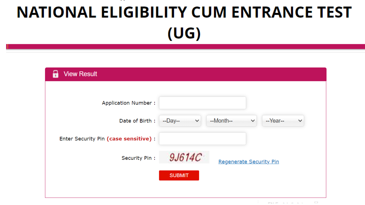 neet ug result 2023 declared