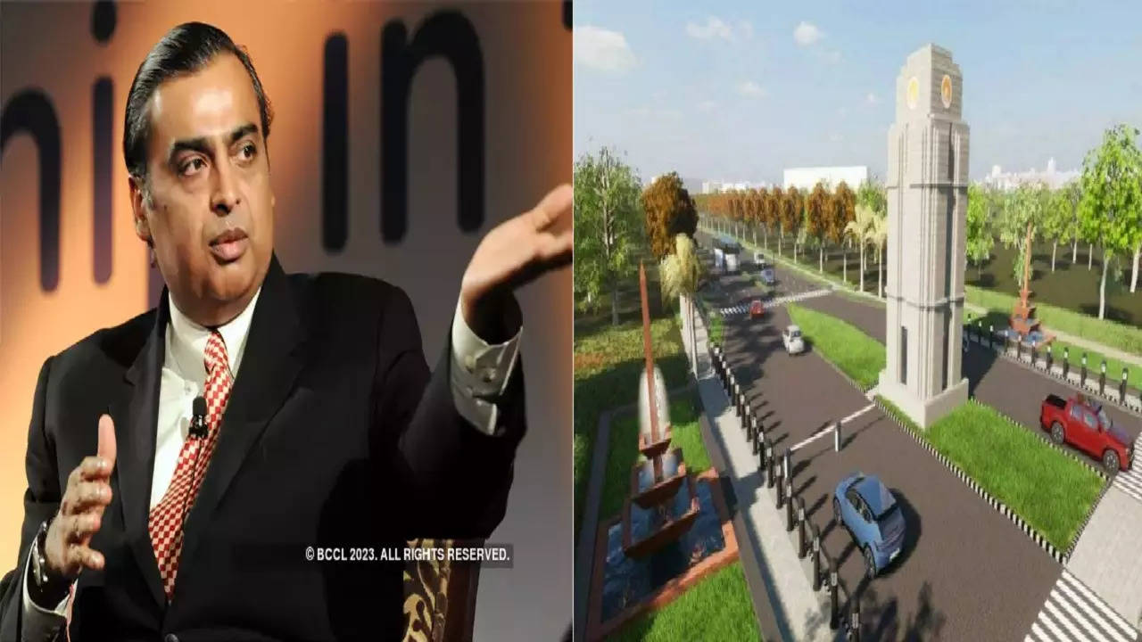 mukesh ambani dream city name met