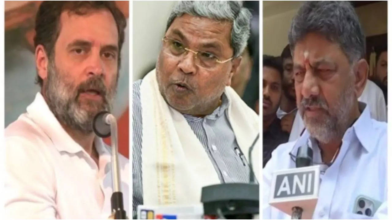 Rahul Gandhi-Siddaramaiah-DK Shivakumar